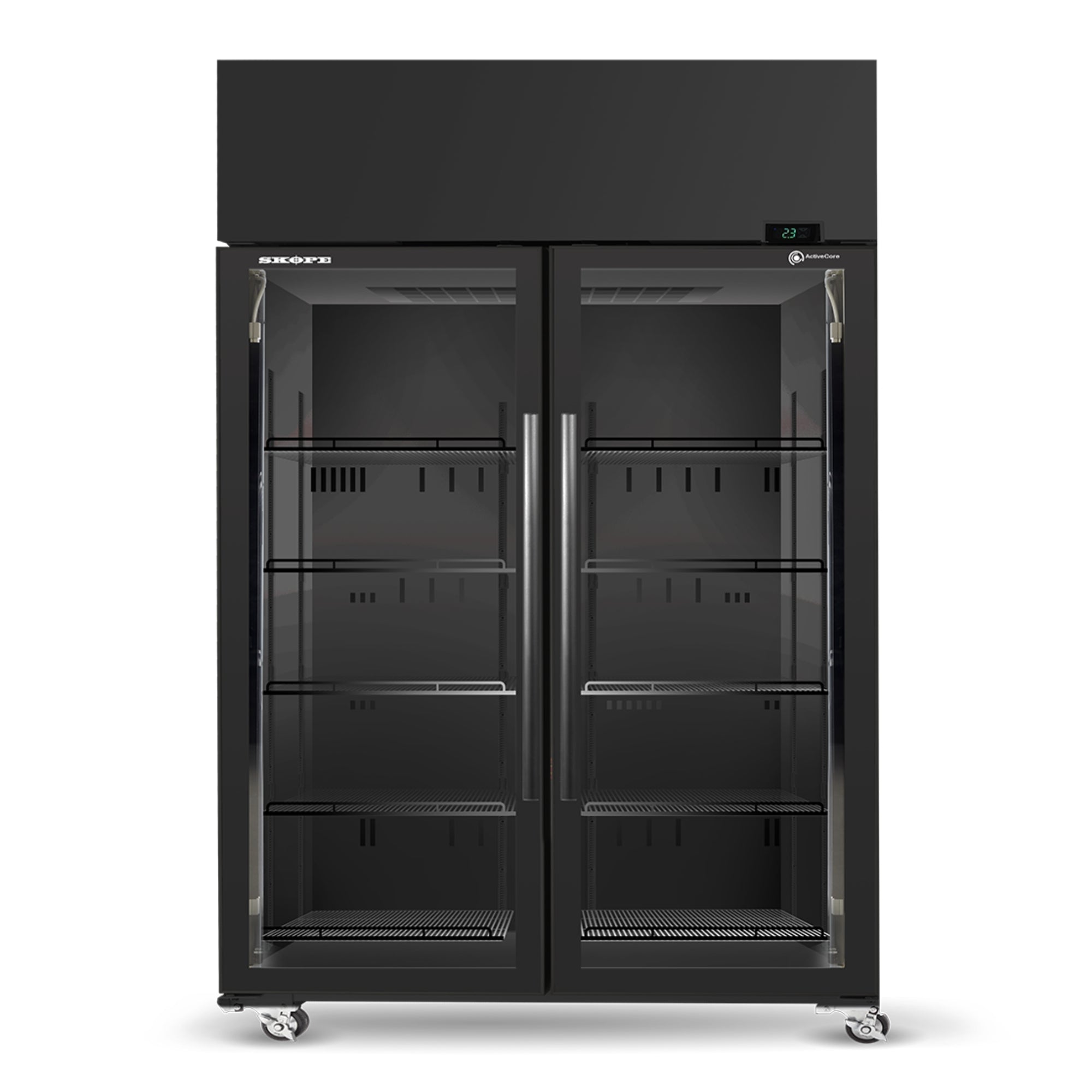 Skope 2 Glass Door Display or Storage Fridge - SKT1300N-A