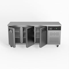 AG Three Door Commercial Worktop / Under Bench Fridge 600mm Depth SLX3100TN