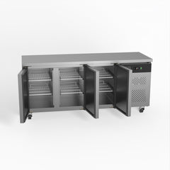 AG Three Door Commercial Worktop / Under Bench Fridge 600mm Depth SLX3100TN