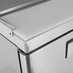 Atosa Double Door Pizza Prep Table Refrigerator MPF8202