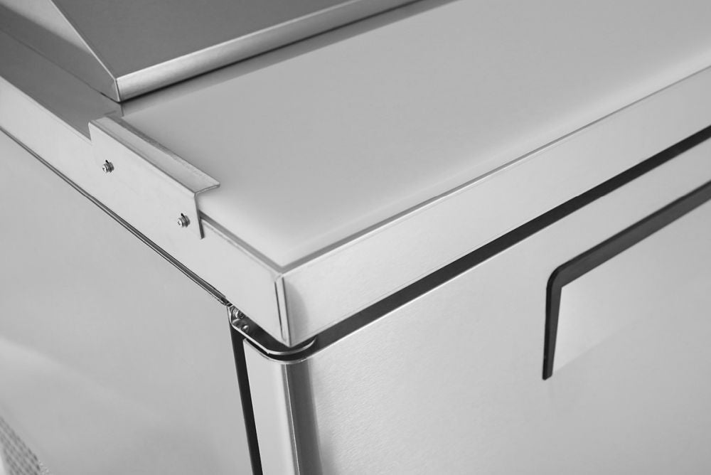 Atosa Double Door Pizza Prep Table Refrigerator MPF8202