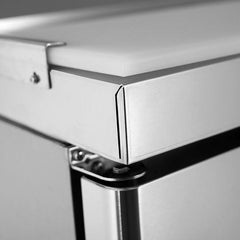 Atosa Double Door Pizza Prep Table Refrigerator MPF8202