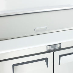 Atosa Double Door Sandwich Prep Table Refrigerator MSF8302