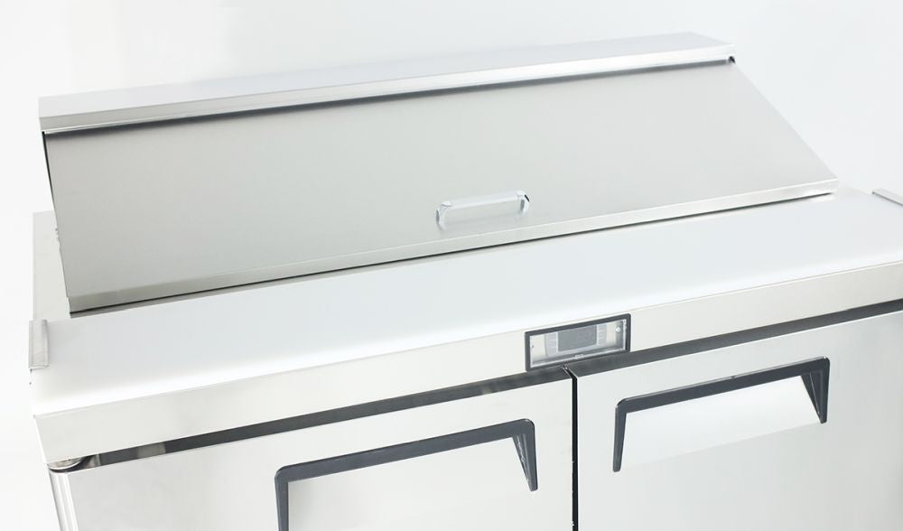 Atosa Double Door Sandwich Prep Table Refrigerator MSF8302