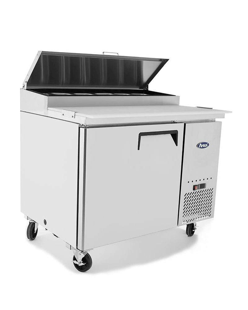 Atosa Single Door Pizza Prep Table Refrigerator MPF8201