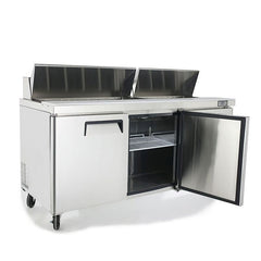 Atosa Three Door Sandwich Prep Table Refrigerator MSF8304