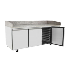 Atosa 3 Door Refrigerated Pizza Table EPF3485
