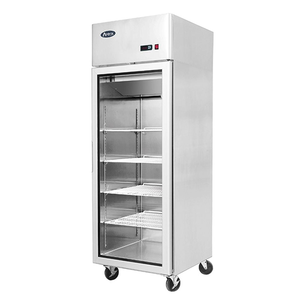 Atosa Top Mounted Single Glass Door Fridge MCF8604