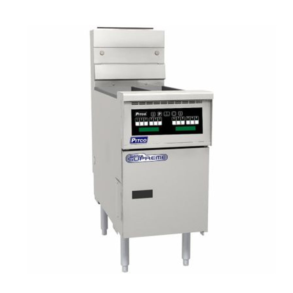 Pitco Gas Fryer Split Tank, Computer Control SSH55T-C