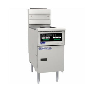 Pitco Gas Fryer Split Tank, Computer Control SSH55T-C