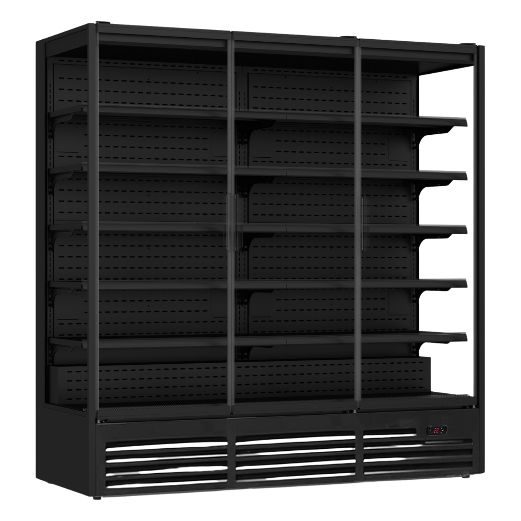 Saltas Multideck Fridge 3 Door Supermarket Display MDS1875