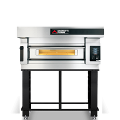 Moretti Forni serieS Single Deck Baking Oven on Stand 6 x 35cm Pizza COMP S120E/1/S