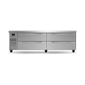 Skope ProSpec Four Drawer Two Bay ChefBase GN 2/1 Fridge
