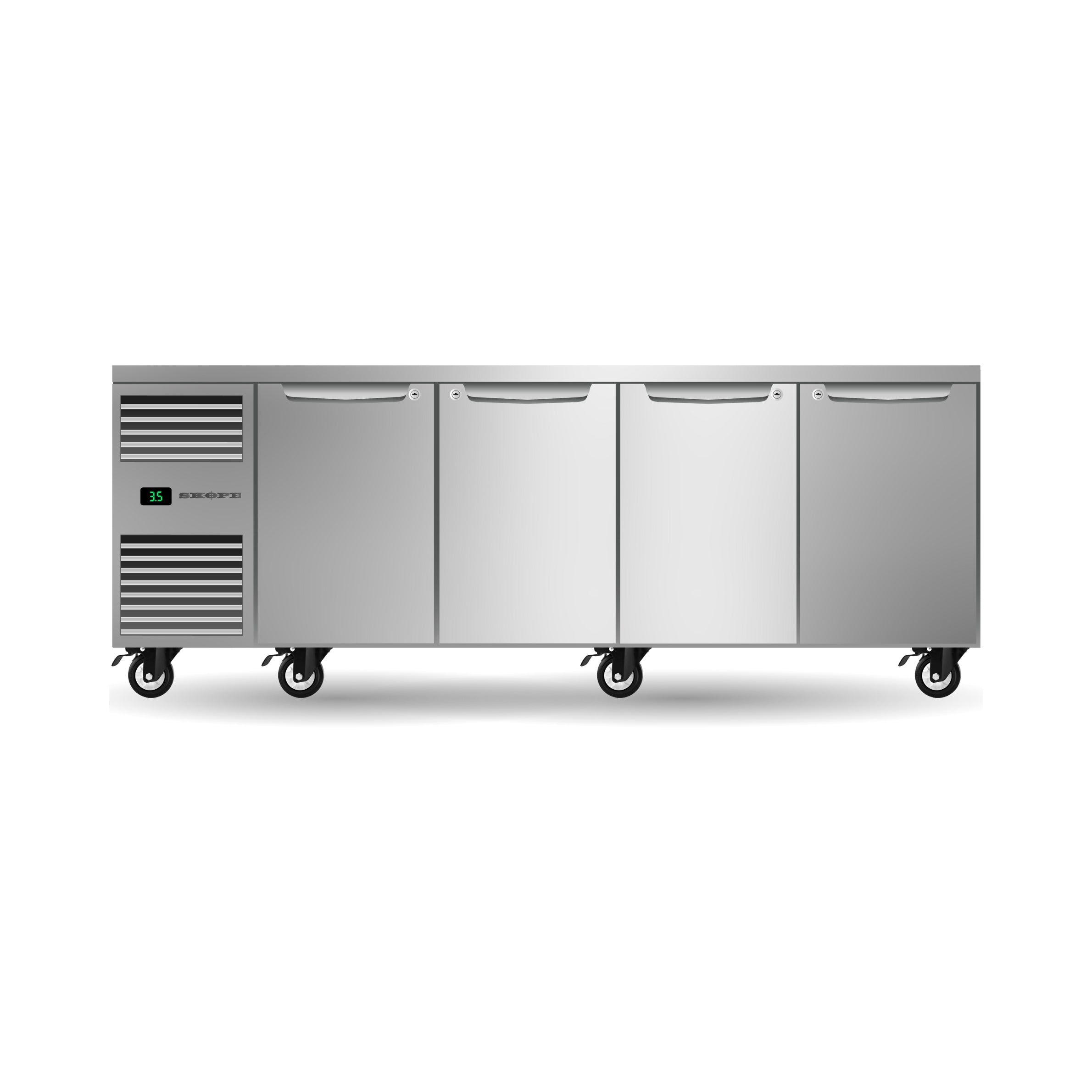 Skope ProSpec Four Solid Door Underbench GN 1/1 Fridge