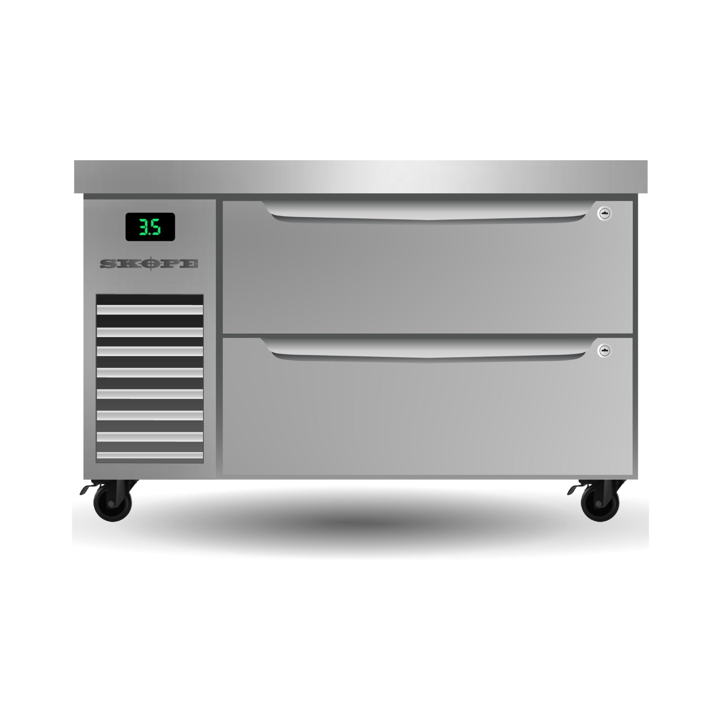 Skope ProSpec Two Drawer One Bay ChefBase GN 1/1 Fridge