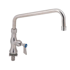 3Monkeez Stainless Steel Single Hob Mount Tap Body with Single Control Standard Swivel Spout Tap