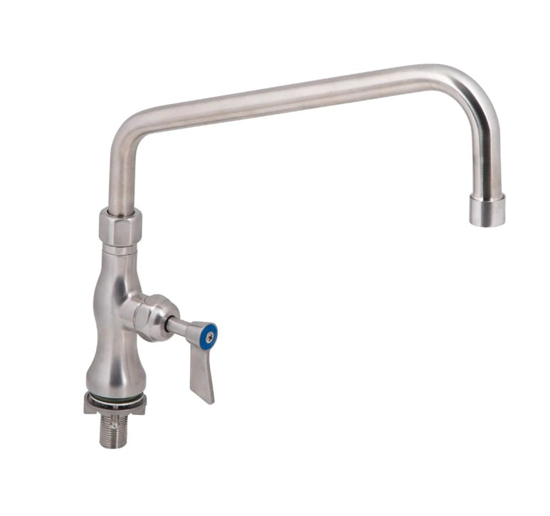3Monkeez Stainless Steel Single Hob Mount Tap Body with Single Control Standard Swivel Spout Tap