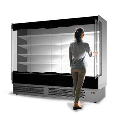 TECNODOM by FHE Vulcano Supermarket 4 Door Open Display TDVB80-CA-250