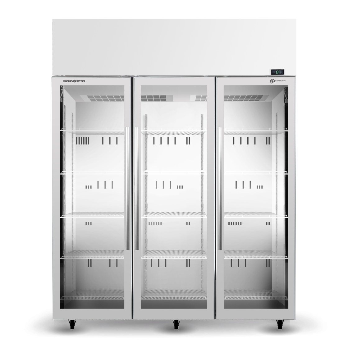 Skope TME1500N-A 3 Glass Door Display or Storage Fridge
