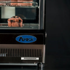 Atosa Countertop Round Cake Showcase - 900mm