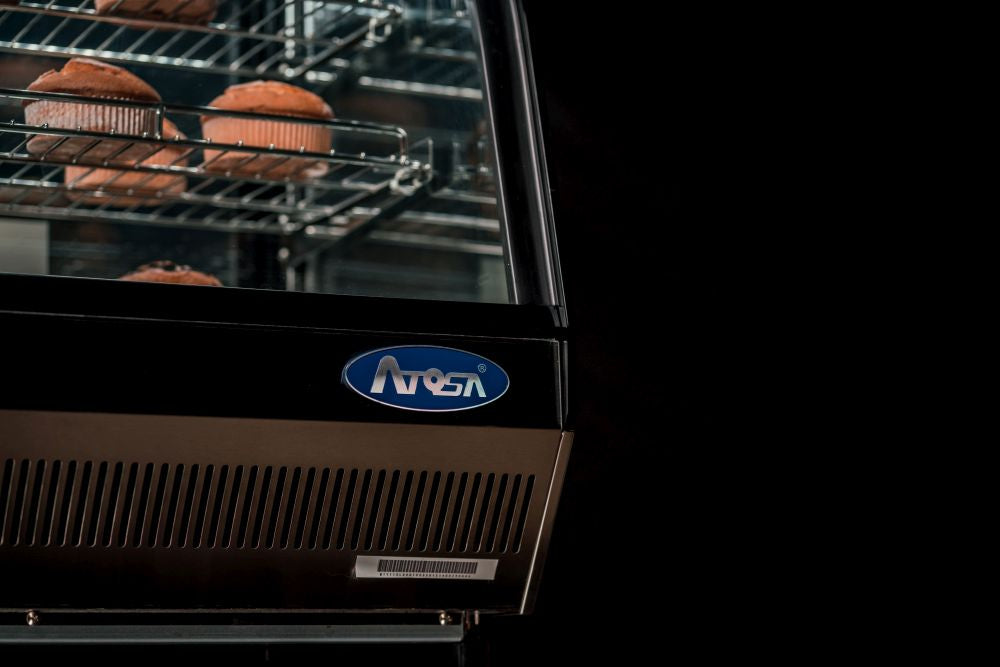Atosa Countertop Round Case Showcase - 700mm