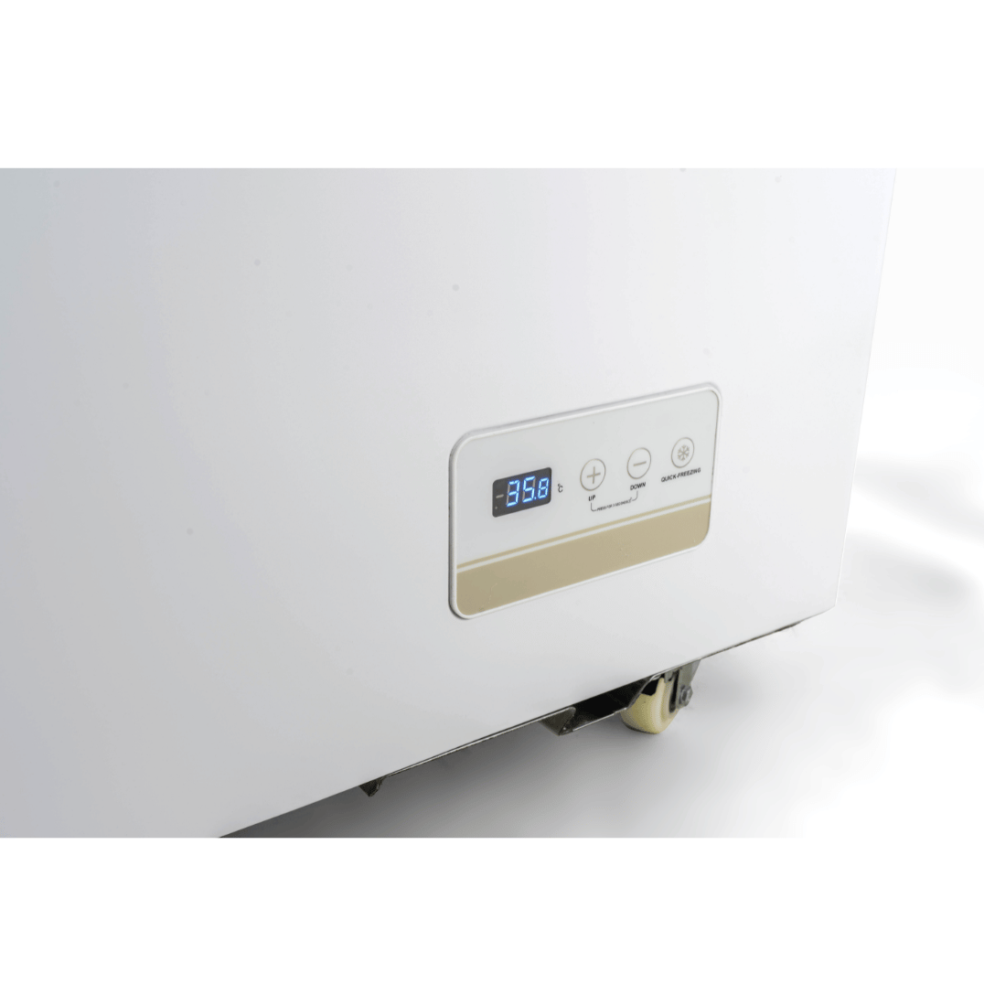 Thermaster 256L Chest Freezer With Flat Glass Sliding Lids WD256G