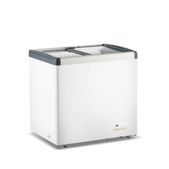 Thermaster 256L Chest Freezer With Flat Glass Sliding Lids WD256G