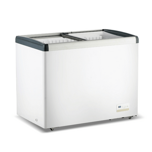 Thermaster 336L Chest Freezer With Flat Glass Sliding Lids WD336G