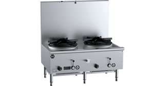 B+S Black Two Hole Deluxe Waterless Stock Pot LPG