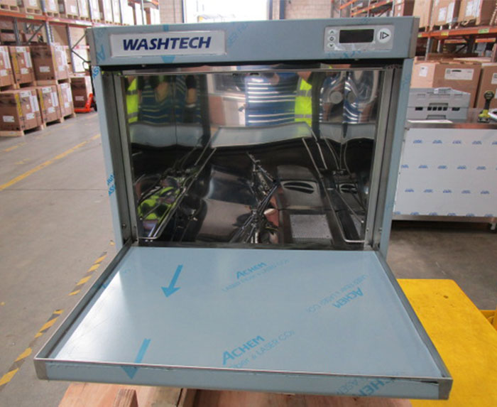 Washtech BLACK UNDERCOUNTER GLASSWASHET/DISHWASHER UL-E - Warehouse Clearance
