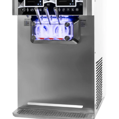 BRULLEN Twin Flavour Soft Serve Acai Frozen Yoghurt Machine 12L Hopper I26 PRO TWIN SYSTEM
