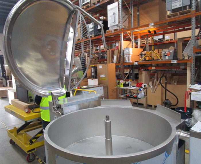 Metos VIKING 4G MIX PAN 250E - 250 Litres Electric Bratt Pan With Mixer VIK4-M250E-WAF - Warehouse Clearance