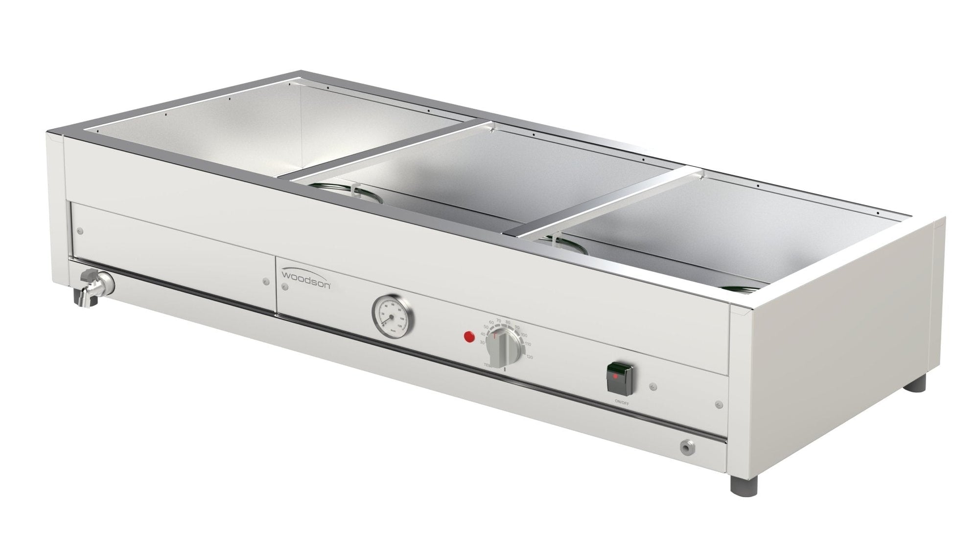 Woodson 2 row 3 bay Large Bain Marie W.BMA23