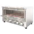 Woodson Supertoast Multi-Function 8 Slice Glass Element Toaster Griller W.GTQI8S.15