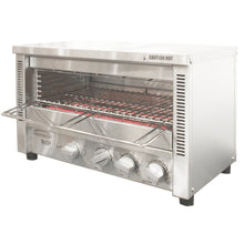 Woodson Supertoast Multi-Function 8 Slice Glass Element Toaster Griller W.GTQI8S.15