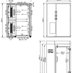 Williams 320Kg Roll In Blast Chiller Combi Trolley Compatible