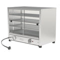 Woodson Pie Display and Food Display 50 Capacity with Sliding Glass Doors W.PIA50G