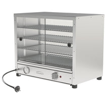 Woodson Pie Display and Food Display 50 Capacity with Sliding Glass Doors W.PIA50G