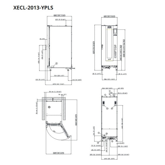 Unox Cheftop Mind.Maps PLUS Big Compact 20 Tray Combi Oven GN 1/1