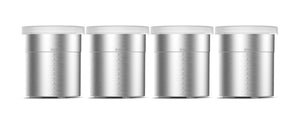 Taurus Beaker Stainless Steel Containers/Beakers with Lid – 4 Pack XROW1001