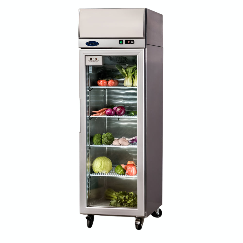 Atosa Single Glass Door Lightbox Freezer