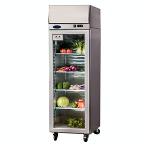 Atosa Single Glass Door Lightbox Freezer