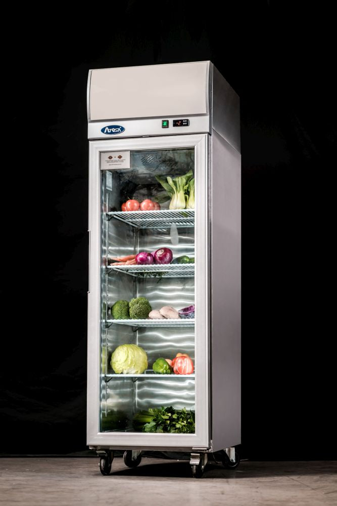 Atosa Single Glass Door Lightbox Freezer