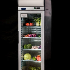Atosa Single Glass Door Lightbox Fridge