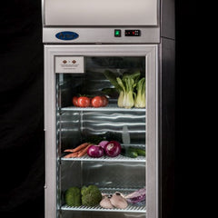 Atosa Single Glass Door Lightbox Freezer