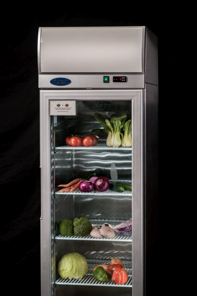 Atosa Single Glass Door Lightbox Freezer