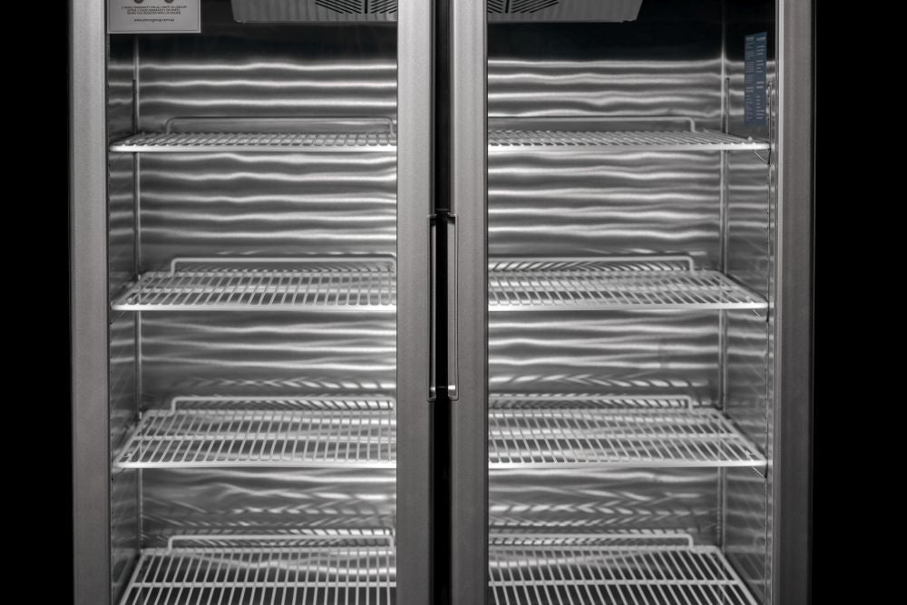 Atosa Double Glass Door Lightbox Fridge