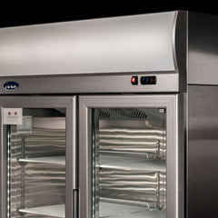 Atosa Double Glass Door Lightbox Fridge