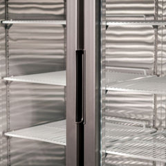 Atosa Double Glass Door Lightbox Freezer