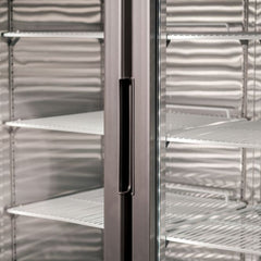 Atosa Double Glass Door Lightbox Fridge